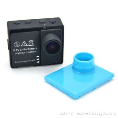 Sports camera, waterproof 60 meters 1080P HD digital recording with audio